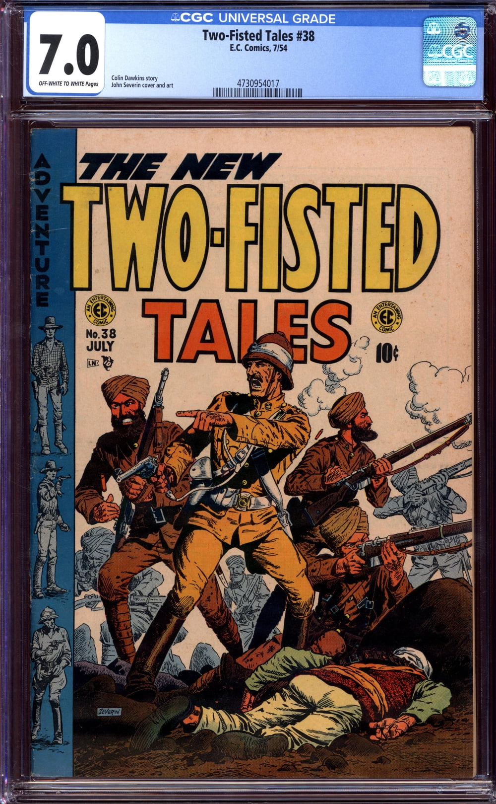 Cover of Two-Fisted Tales #38
