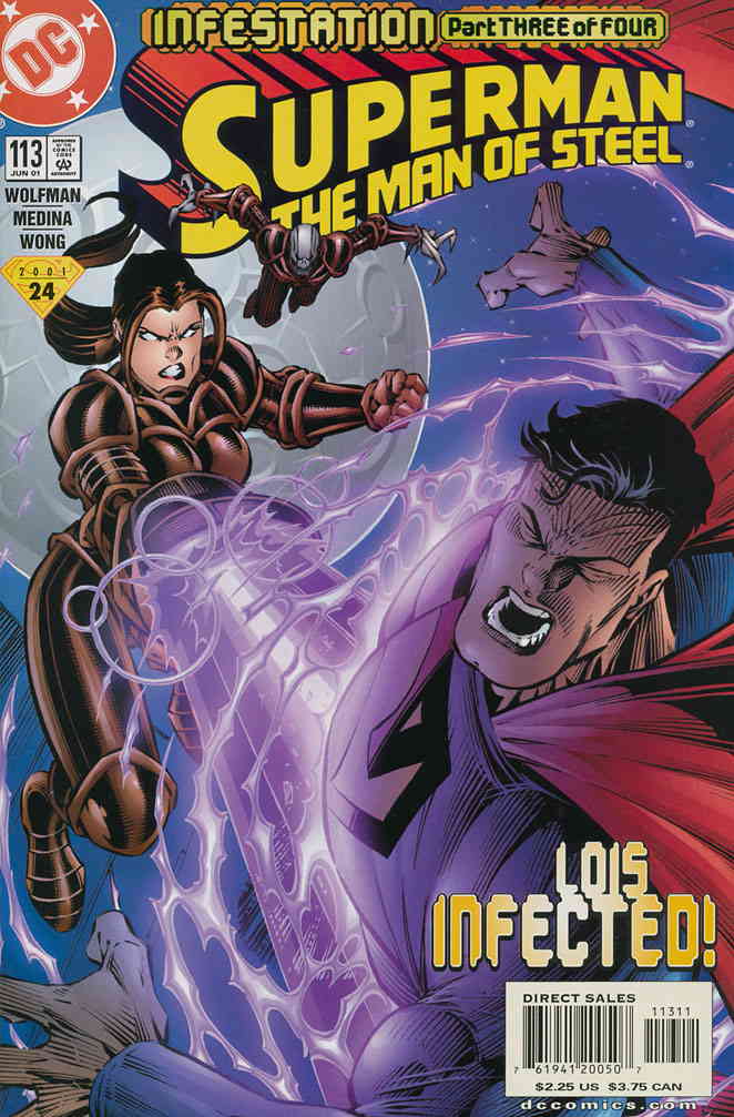 Cover of Superman: The Man of Steel #113