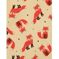 thumbnail image 2 of Leveret Mens Two Piece Cotton Pajamas Fox XS, 2 of 2
