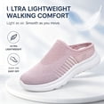 thumbnail image 3 of CHICVOMEY Comfort Women Sneakers Lightweight Slip On Sneakers Shock Absorbing Mesh Walking Shoes for Daily Outdoor & Indoor Home Use, 3 of 8