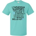 thumbnail image 3 of Inktastic Lymphedema Awareness Month Ribbon T-Shirt, 3 of 5