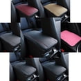thumbnail image 2 of Funda Universal De Cuero Para Reposabrazos De Coche , Consola Central , Bordado De Onda , Caja De Asiento Automático , Cojín De Protección , Soportes De Mano, 2 of 4