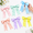 Pastel-24, variant on 24 Black Satin Ribbon Bows 5x7 Inch Self Adhesive Craft Decorations