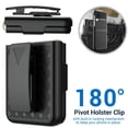 thumbnail image 4 of Holster Case Belt Clip for Samsung Galaxy Z Flip4 - Swivel Cover Kickstand Armor Combo Drop-Proof for Galaxy Z Flip4, 4 of 9