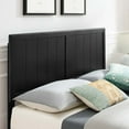 thumbnail image 4 of Platform Bed Frame, Twin Size, Wood, Black, Modern Contemporary Urban Design, Bedroom Master Guest Suite, 4 of 10