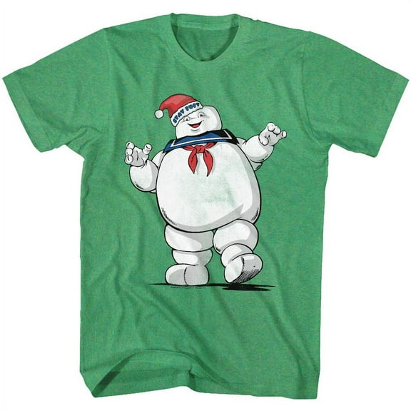 The Real Ghostbusters Merry Mr. Stay Puft Kelly Heather T-Shirt