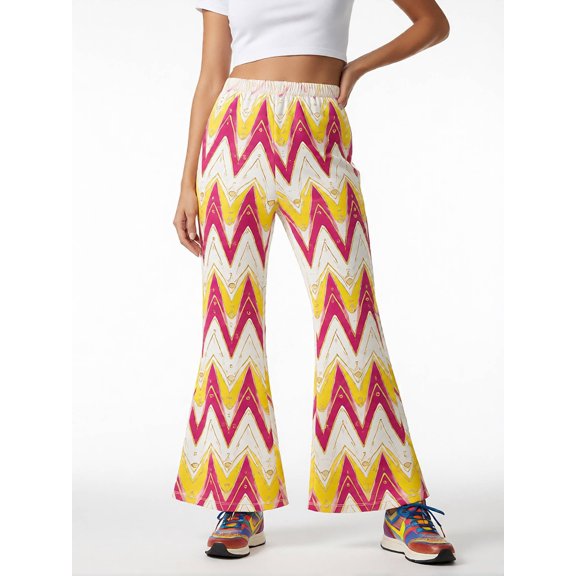 Trendy Simple Girls Bell Bottoms Flare Leggings Relaxed-Fit Bell-Bottoms Pants Ankle Length for Young Girls Age 5-13