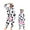 Black Cow, variant on Cat Onesie Kids CANASOUR Cartoon Cosplay Animal Pajamas Polyester Suit for Girls and Boys 8-10 Years