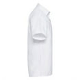thumbnail image 2 of Russell Collection Ladies/Womens Short Sleeve Poly-Cotton Easy Care Poplin Shirt, 2 of 4