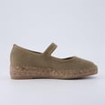 thumbnail image 5 of Cushionaire Tapas Canvas Mary Jane Flat Espadrilles for Women, Cushioned Comfort Closed Toe with Adjustable Strap, 5 of 11