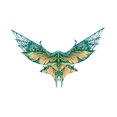 thumbnail image 3 of Halloween Dragon Wing Disfraz Adulto 3D Dinosaur Wing Fancy Dress para Stage Performance Photo Props Party Favors Decoración Verde Soledad Ala de dragón de Halloween, 3 of 8