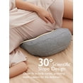 thumbnail image 4 of Almohada de Embarazo Portátil Momcozy en Forma de W para Posicionamiento Corporal, 4 of 7
