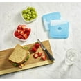 thumbnail image 2 of czcpp-Cool Glacières par Fit + Fresh, Réutilisables & Longue Durée Packs de Glace Minces, Ajout Parfait à Votre Boîte à Lunch, Accessoires de Camping, Sac à Lunch Isolé, Sac à Dos Glacière de Plage & Plus, 4PK, Bleu Clair, 2 of 4