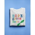 thumbnail image 3 of Rainbow Hope Collection B. Sweatshirt Men -June Erica Vess Designs, Male Small, 3 of 4