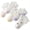 A111, variant on KAWELL 5 Pairs Baby Toddler Girls Ruffle Lace Socks Cotton Frilly Ankle Soft Dress Children Princess Socks 3-15T