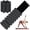 Black, variant on KOOOGEAR Pilates Wrist & Ankle Weights for Women 1 Pair 2LBS(1lb Each) Adjustable Wrist Weights Black