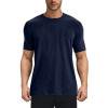Tunhigl Athletic Mens Dri-Power Short Sleeve Tees,Breathable Comfortable Crew Neck T-Shirts,Moisture Wicking Tops, Sizes S-4x