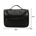 thumbnail image 2 of Bolsa de maquillaje de viaje, bolsa de maquillaje, caja organizadora de maquillaje, bolso de mujer grande con tapa superior abierta de par en par, 2 of 5