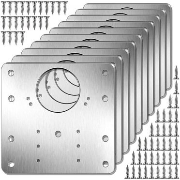 Self-Closing Bi-Fold Corner Lazy Susan Hinge Kit For Cabinets (135°) – Choose Your Pack (1, 2, 6, Or 20)