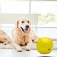 thumbnail image 3 of Flmtop Dog Squeaky Toy Bite Resistant Teeth Cleaning Rubber Small Medium Large Dog Interactive Tennis Ball for Outdoor, 3 of 11