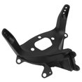 thumbnail image 2 of Soporte de carenado superior delantero soporte de montaje de faro de motocicleta de aleación de aluminio para YZF R6 2003 a 2009 negro, 2 of 5