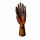 thumbnail image 1 of Modelo de mano de madera yangjietf, mano modelo para dibujo, femenina, 1 of 6