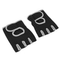 thumbnail image 4 of Workout Gloves, Elastic Adjustable Tightness Grey Breathable Exercise Fingerless Gloves Palm Protection  for Sports M,L,XL, 4 of 6