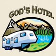 thumbnail image 3 of CafePress - God's Hotel Light T Shirt - Men's Classic Graphic T-Shirt, 3 of 4
