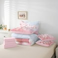 thumbnail image 4 of YST Cherry Blossoms and Butterflies 7-Piece Comforter Set, Japanese Style, Full, 4 of 4