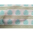 thumbnail image 4 of oneOone Cotton Cambric Fabric Leaves & Lotus Block Print Fabric BTY 56 Inch Wide, 4 of 4