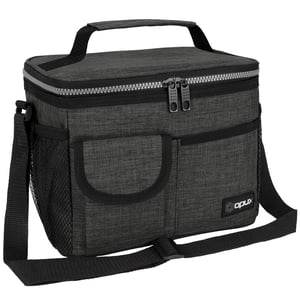 OPUX Insulated Lunch Box, Charcoal