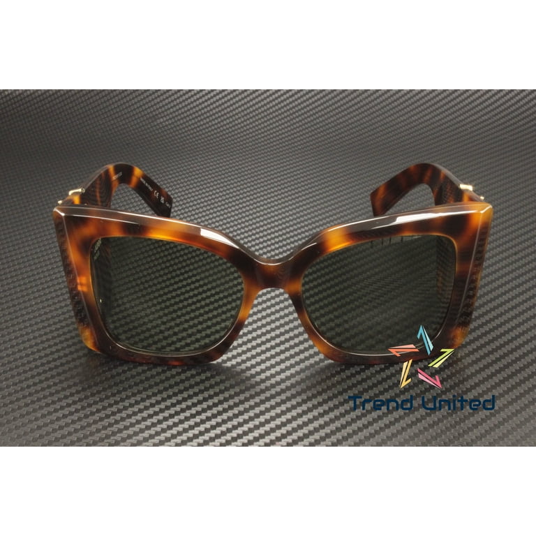 Saint Laurent Blaze SL M119 119 002 Havana Green Sunglasses Saint Laurent Blaze SL M119 119 002 Havana Green Sunglasses  main image 3