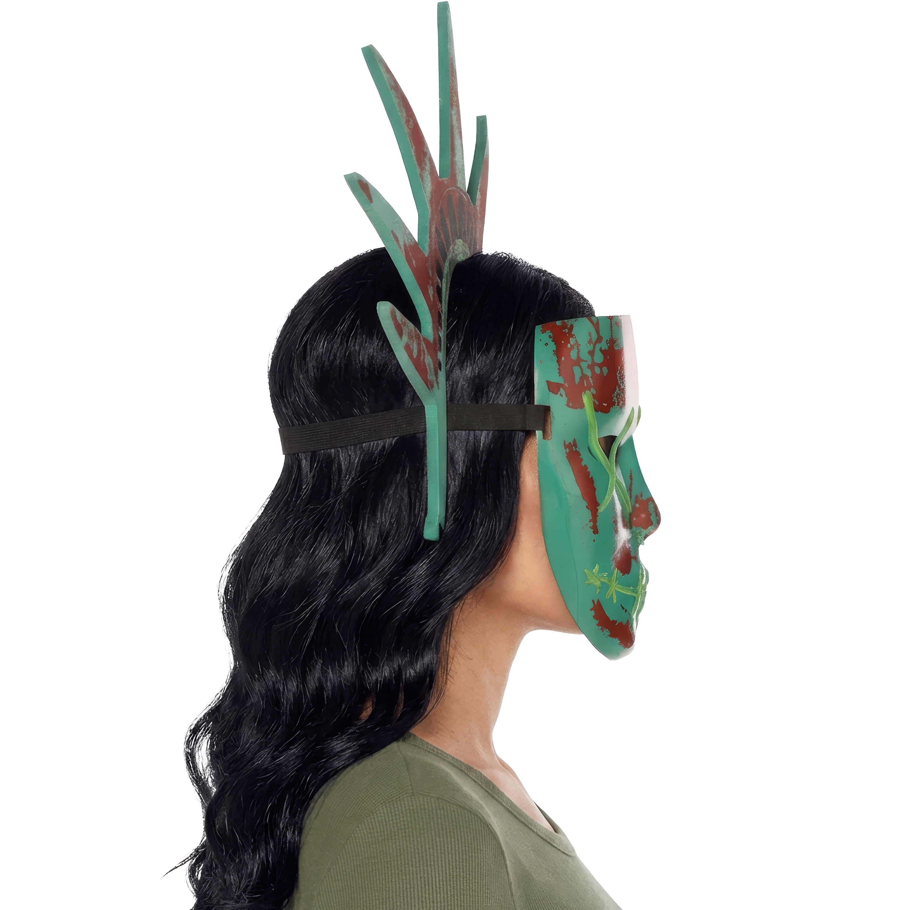 Lady Liberty Adult Half Mask Halloween Accessory for Adults, by Inspirit Designs