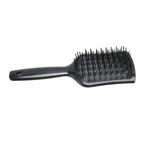 Detangling Styling Brush, Vent Brush Portable Black Mellow Ergonomic Professional for Hair Salon for Men Women