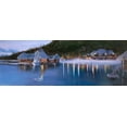 thumbnail image 2 of Murray Henderson Fine Art 14x8 White Modern Wood Framed Museum Art Print Titled - Bora Bora, 2 of 4