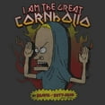 thumbnail image 2 of Men's Beavis and Butt-Head I Am the Great Cornholio Distressed  Graphic T-Shirt, 2 of 5