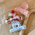 thumbnail image 6 of French Styles Acetate Hair Claw Clip Elegant Hairpin Strong Hold Fashion Hair Decoration Multipurpose Hair Clip For Women, 6 of 9