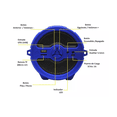 thumbnail image 3 of Bocina Con Bluetooth Azul, 3 of 3