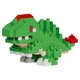 thumbnail image 4 of Bloques de construcción de dinosaurios, regalos para niños, bolsas de regalo (verde), 4 of 7