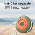thumbnail image 3 of TOHETO 3-in-1 Camping String Lights, with 19 Modes (Music Sync & RGB), Retractable 32.8ft 2200mAh Rechargeable IPX4 Waterproof Outdoor Lantern, Hanging Light for Tent, Yard, Hiking, Party, 3 of 13