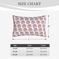 thumbnail image 4 of Lsque Elephant Pattern Pillow Case – Soft & Cozy Throw Pillow Cover, Hypoallergenic Cushion Case for Sleeping Women with Envelope Closure-16"x24", 4 of 6