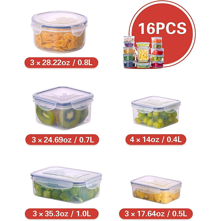 Pasabahce Elips Large Glass Jar Food Preserve Airtight Container Storage Lid  NEW