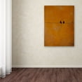 thumbnail image 4 of Trademark Fine Art 	Nicole Dietz 	 Bird Pair Yellow Canvas Wall Art - 24x32, 4 of 4