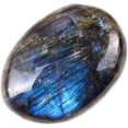 thumbnail image 2 of Labymos Labradorite Palm Stone Crystal - Natural Chakra Reiki Polished Healing Pocket Worry Stone Crystal, 2 of 5