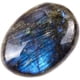 thumbnail image 2 of Cristal de piedra de palma de labradorita - Chakra natural Reiki Curación pulida, 2 of 5