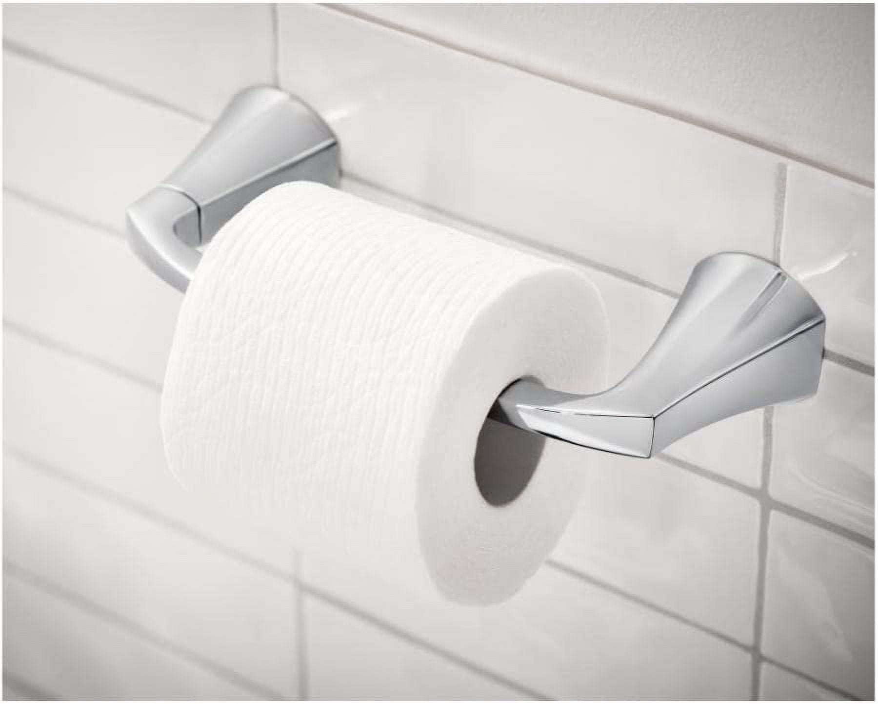 Moen MY8708CH Lindor Toilet Paper Holder, Chrome - Quantity 1