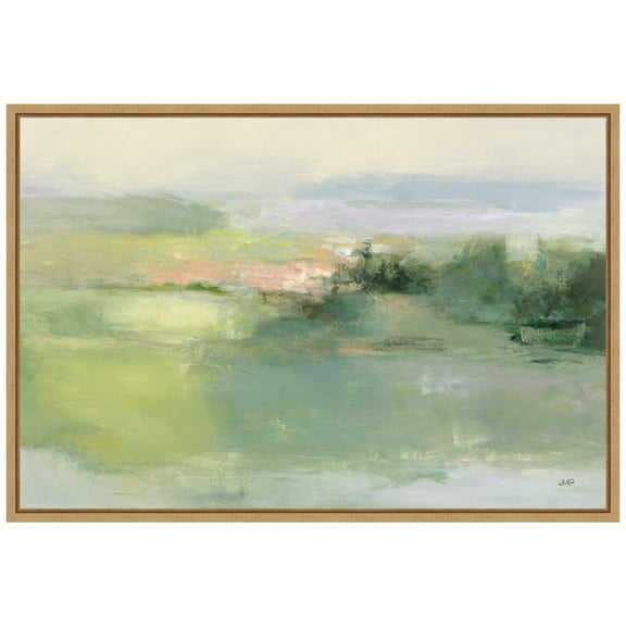 Amanti Art Gentle World Framed Canvas Wall Art Print