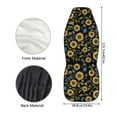 thumbnail image 5 of ZIATUBLE Sunflower Butterfly Car Seat Covers for Women Washable Front Seat Covers Full Set of 2 Comfortable Auto Protectors for Most Cars Car Accessories for Interior Decoration, 5 of 7