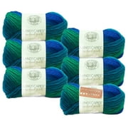 Lion Brand Yarn - Landscapes - 6 Pack (Blue Lagoon)