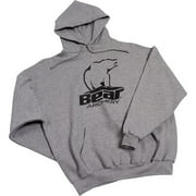 Bear Archery Grey Hooded Logo Sweatshirt